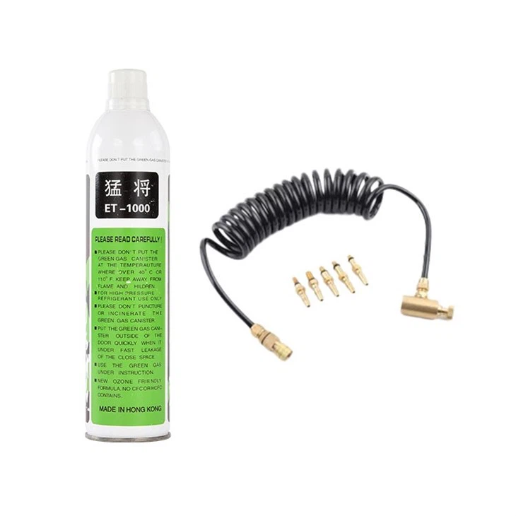 Airsoft Green Gas ak lwil 12kg/170psi 1100ml pi wo volim tout tan